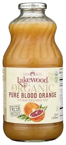 Lakewood, Juice Pure Blood Orange Organic, 32 Fl Oz